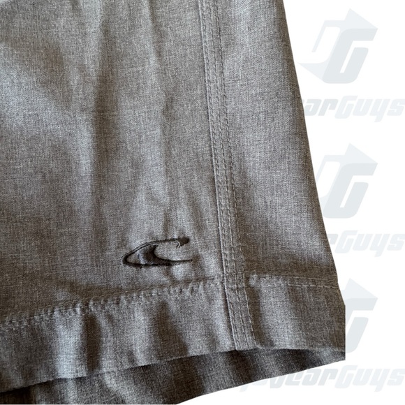 O'Neill Hybrid Men's Gray Flat Front Shorts - Picture 2 of 6